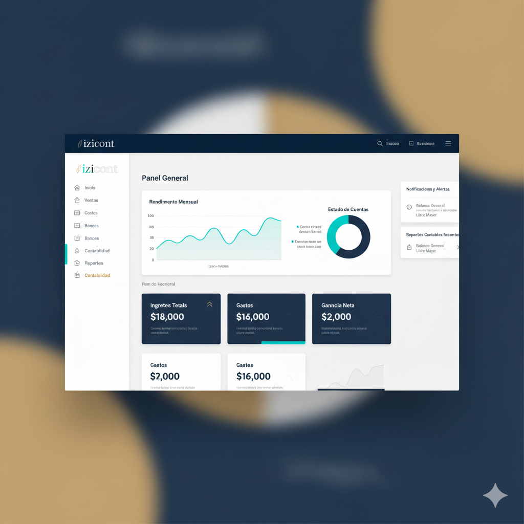 Dashboard ERP IZICONT